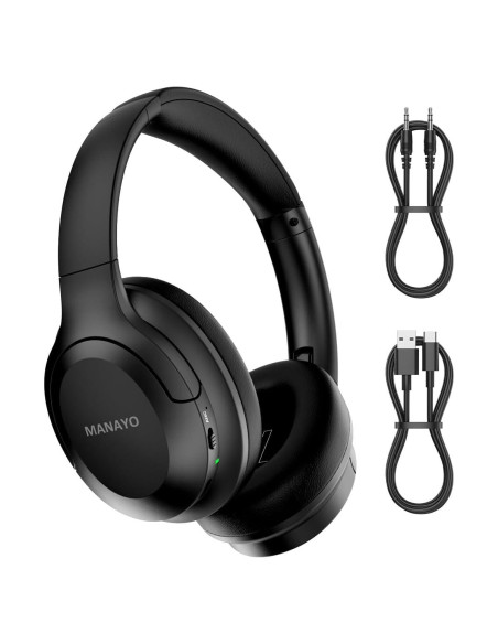 Auriculares Bluetooth MANAYO MY-H13 ANC 60H Plegables Auriculares Bluetooth MANAYO MY-H13 ANC 60H Plegables