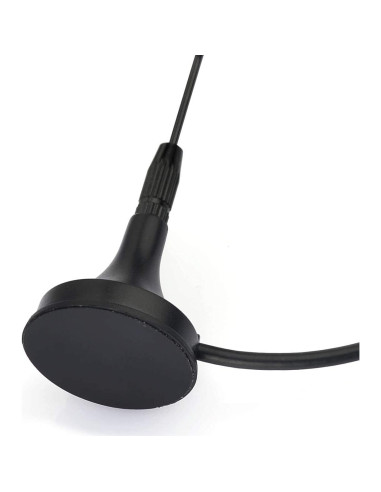 Antena de Escáner Bingfu BNC Macho 20-1300MHz Paquete de 2