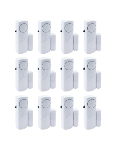 Alarma de Puerta y Ventana WimuPath 90dB - 12 Paquete