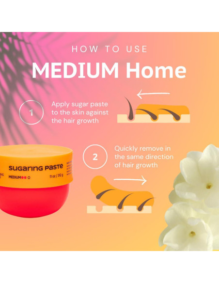 Pasta de Azúcar Media Sugaring Labs 311g - Depilación Ecológica Pasta de Azúcar Media Sugaring Labs 311g - Depilación Ecológica