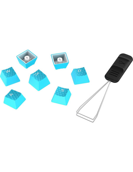 Kit de Teclas de Goma HyperX - 19 Teclas Texturizadas Azul Kit de Teclas de Goma HyperX - 19 Teclas Texturizadas Azul