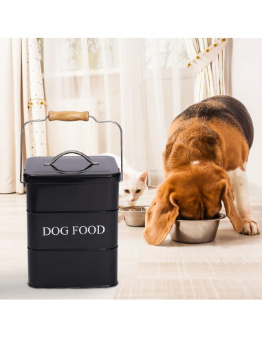 Lata de Almacenamiento de Comida para Perros Geyecete 5L