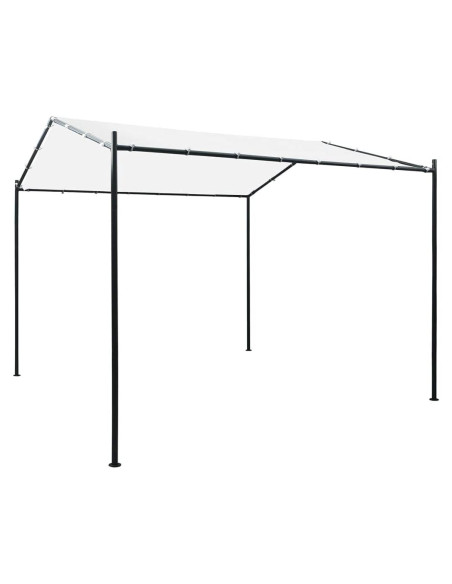 Gazebo Exterior FUDUGEHMIOFWFJJ Blanco 2.99m x 2.99m x 2.59m Gazebo Exterior FUDUGEHMIOFWFJJ Blanco 2.99m x 2.99m x 2.59m