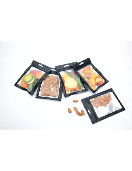 100 Bolsas Mylar Reutilizables 24/7 BAGS 7.62x10.16cm Grado Alimenticio 100 Bolsas Mylar Reutilizables 24/7 BAGS 7.62x10.16cm Grado Alimenticio