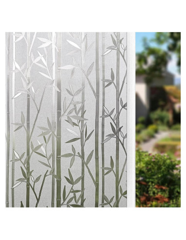 Película de Ventana Esmerilada Finnez 29.9x200 cm Bambú