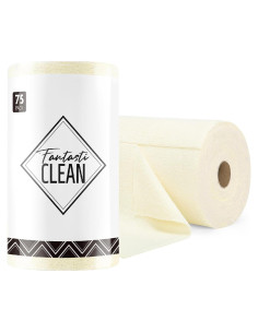 Paños de Microfibra Fantasticlean 75 Unidades 30.48x30.48cm Beige