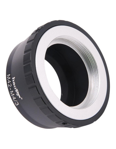 Adaptador de Lente Manual Haoge M42 a Micro Cuatro Tercios