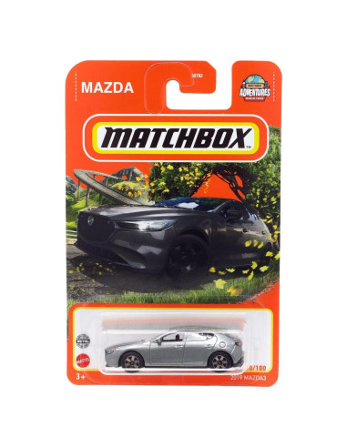 Matchbox Mazda3 2019 - Vehículo de Juguete 20.32x10.16cm