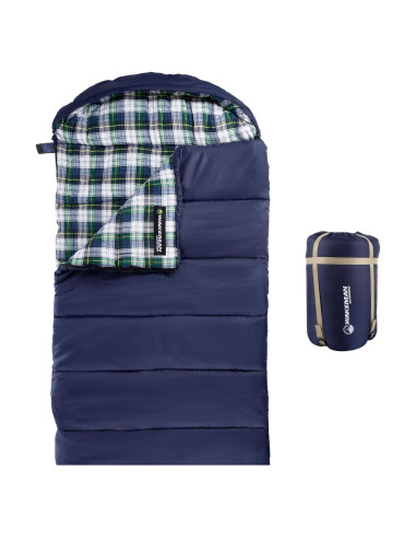 Saco de Dormir Wakeman XL 3 Estaciones 0C Impermeable