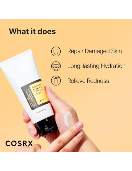 Crema Gel Facial Hidratante COSRX Mucina de Caracol 100g Crema Gel Facial Hidratante COSRX Mucina de Caracol 100g