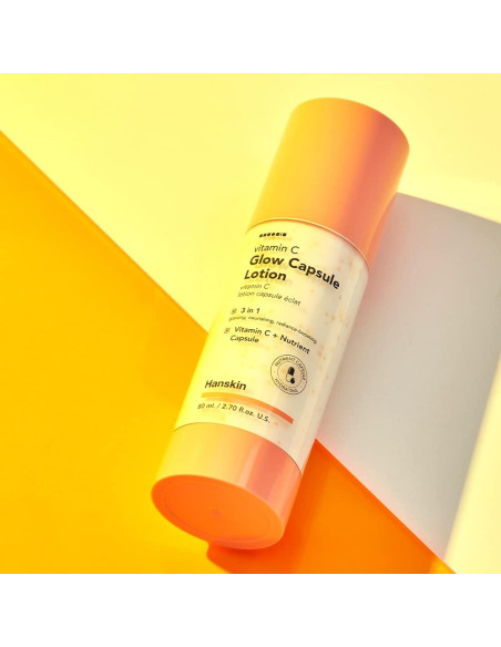 Cápsulas de Vitamina C Hanskin 80ml - Hidratante Facial Iluminador Cápsulas de Vitamina C Hanskin 80ml - Hidratante Facial Iluminador