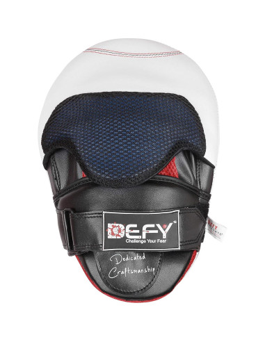 Mitones de Boxeo DEFY con Acolchado de Gel, Universal, Blanco
