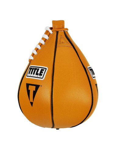 Saco de Boxeo Speed Bag Title Boxing Amarillo 12.7x20.3 cm