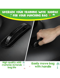 Bolsa de Boxeo Inflable JUOIFIP 168 cm para Niños con Guantes 2