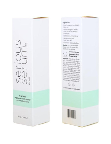Suero Exfoliante Serious para Vellos Encarnados - 28g