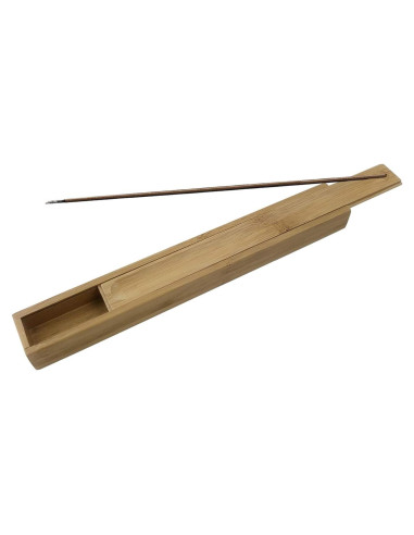 Soporte de Incienso de Bambú MAYMII 22.4 cm para Meditación