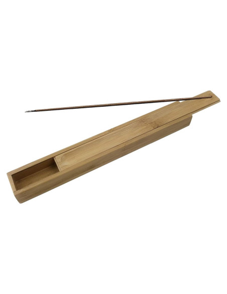 Soporte de Incienso de Bambú MAYMII 22.4 cm para Meditación Soporte de Incienso de Bambú MAYMII 22.4 cm para Meditación