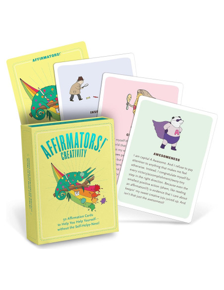 Baraja de Afirmaciones Knock Knock - 50 Tarjetas Creativas Baraja de Afirmaciones Knock Knock - 50 Tarjetas Creativas