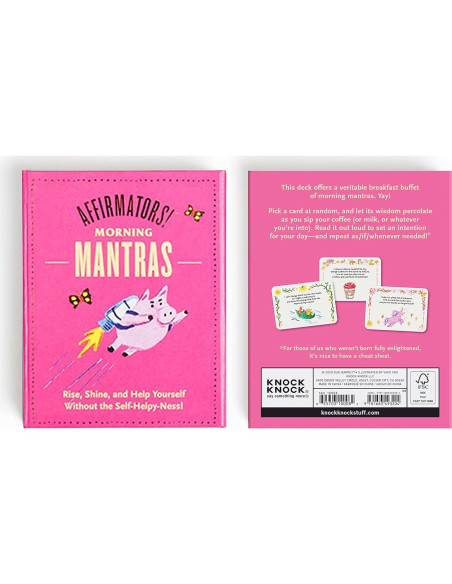 Baraja de Tarjetas de Afirmaciones Positivas Knock Knock - 30 Tarjetas Baraja de Tarjetas de Afirmaciones Positivas Knock Knock - 30 Tarjetas