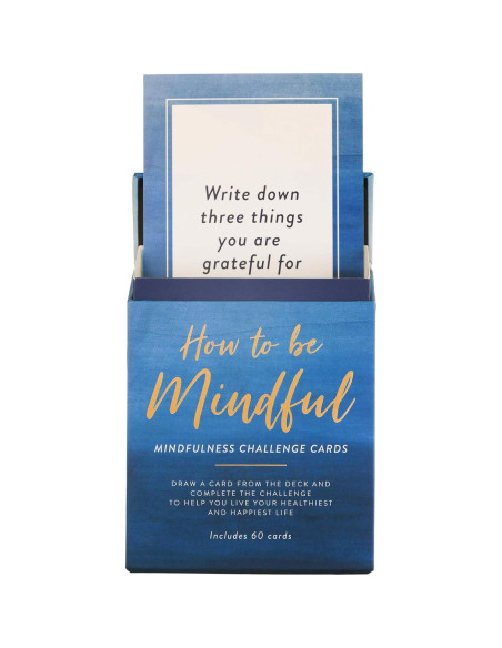 Tarjetas de Desafío Mindfulness Eccolo - 60 Tarjetas de Cuidado Personal Tarjetas de Desafío Mindfulness Eccolo - 60 Tarjetas de Cuidado Personal
