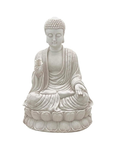 Estatua de Buda Meditador Bellaa 30.48 cm Resina Decorativa