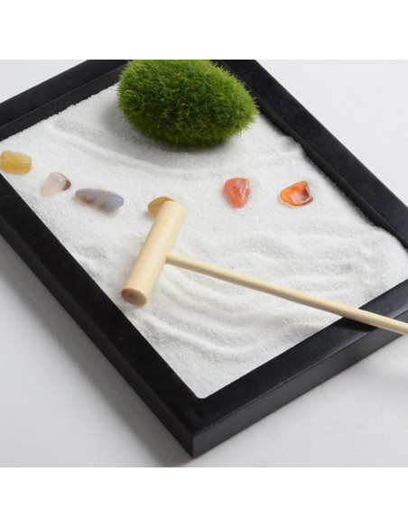 Jardín Zen Miniatura Artibetter 15x12 cm Decoración de Mesa Jardín Zen Miniatura Artibetter 15x12 cm Decoración de Mesa