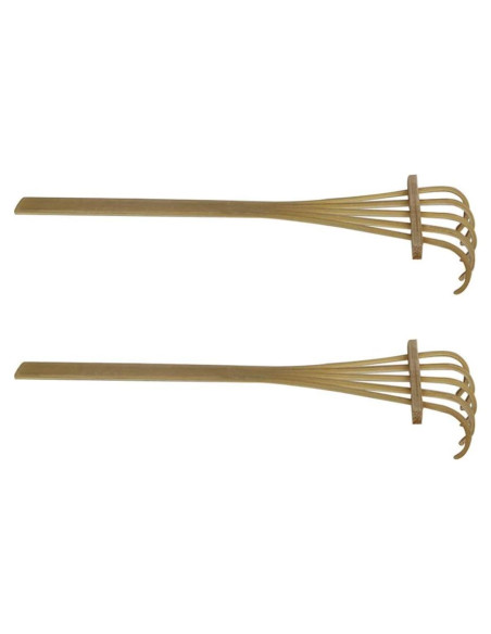 Mini Rastrillos de Jardín EXCEART 2 Piezas 13.5x4cm Mini Rastrillos de Jardín EXCEART 2 Piezas 13.5x4cm