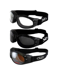 Gafas de Motocicleta Global Vision Eliminator 3 Pares