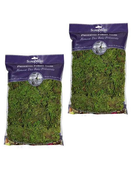 Musgo de Jardín SuperMoss 2 Paquete 226.8g Natural Musgo de Jardín SuperMoss 2 Paquete 226.8g Natural