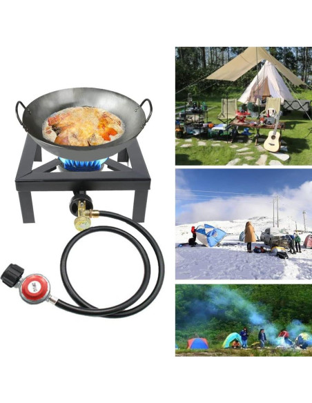 Cocina de Gas Portátil YADPUNG Un Solo Quemador 2.08kg Cocina de Gas Portátil YADPUNG Un Solo Quemador 2.08kg