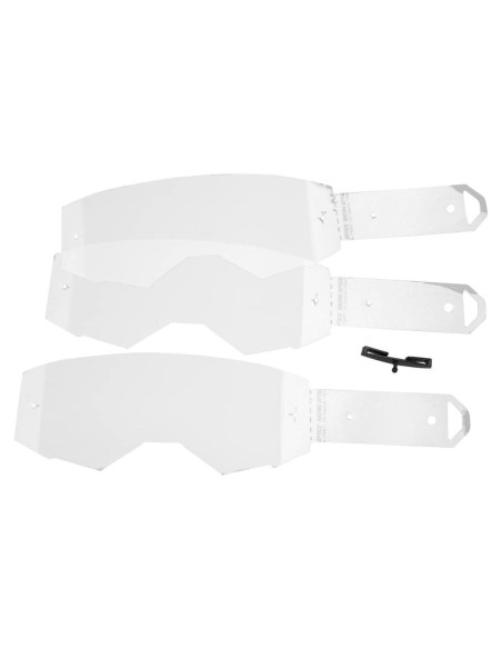Tear-Offs Laminados Fly Racing 3 Paquete - Gafas Tear-Offs Laminados Fly Racing 3 Paquete - Gafas