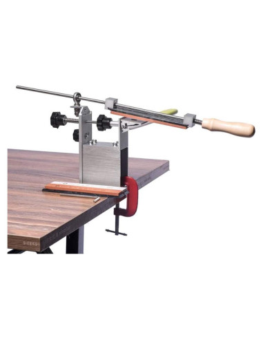 Afilador de Cuchillos 360 con 3 Piedras - Acero Inoxidable