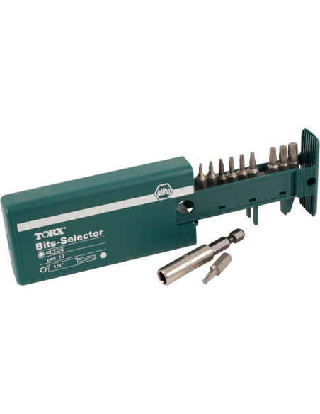 Conjunto de Selector de Bits Torx Wiha 79242 11 Piezas Conjunto de Selector de Bits Torx Wiha 79242 11 Piezas