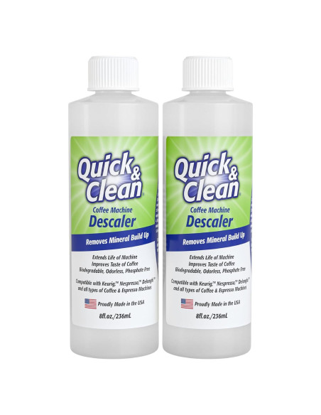 Desincrustante Rápido Quick & Clean 2-Pack 236.6 ml para Cafeteras Desincrustante Rápido Quick & Clean 2-Pack 236.6 ml para Cafeteras