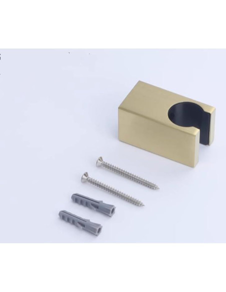 Rociador de Bidet de Mano HOMCBEC Dorado Cepillado con Soporte y Manguera Rociador de Bidet de Mano HOMCBEC Dorado Cepillado con Soporte y Manguera