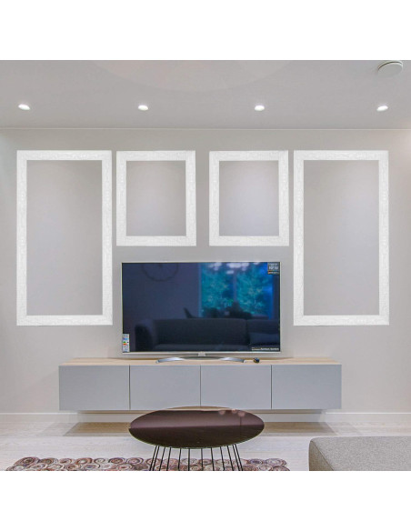 Moldura Flexible Autoadhesiva NeatiEase 5m Impermeable Blanco Moldura Flexible Autoadhesiva NeatiEase 5m Impermeable Blanco