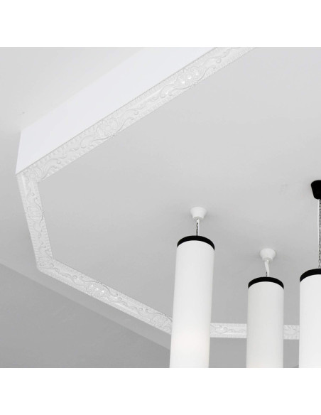Moldura Flexible Autoadhesiva NeatiEase 5m Impermeable Blanco Moldura Flexible Autoadhesiva NeatiEase 5m Impermeable Blanco