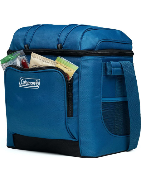 Enfriador Aislado Coleman Chiller 30 Latas Ecológico Azul Enfriador Aislado Coleman Chiller 30 Latas Ecológico Azul