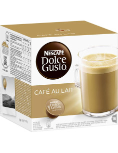 Cápsulas de Café au Lait Nescafé Dolce Gusto - 6 x 16 2
