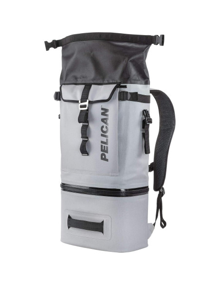Mochila Cooler Suave Pelican SOFT-CBKPK-LGRY 18.4L Gris Mochila Cooler Suave Pelican SOFT-CBKPK-LGRY 18.4L Gris