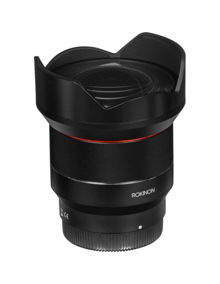 Lente Rokinon AF 14mm F2.8 para cámaras Sony E - Autoenfoque Lente Rokinon AF 14mm F2.8 para cámaras Sony E - Autoenfoque