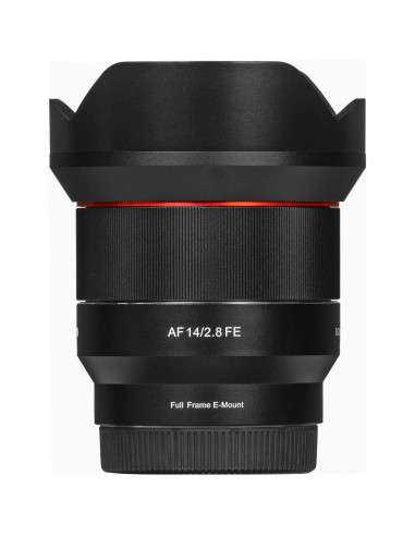 Lente Rokinon AF 14mm F2.8 para cámaras Sony E - Autoenfoque