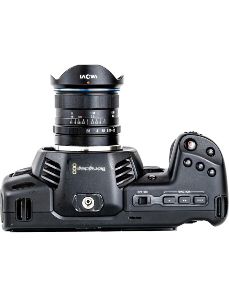 Lente Prime Laowa 9mm f/2.8 Zero-D Micro Cuatro Tercios Lente Prime Laowa 9mm f/2.8 Zero-D Micro Cuatro Tercios