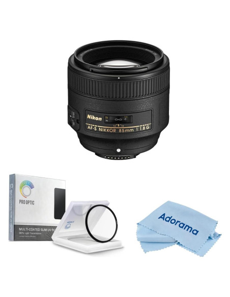 Lente Nikon AF-S NIKKOR 85mm f/1.8G para D-SLR FX Lente Nikon AF-S NIKKOR 85mm f/1.8G para D-SLR FX
