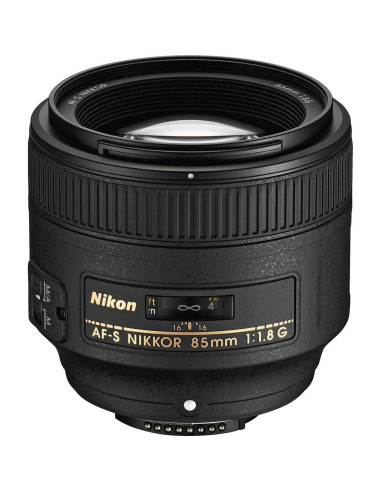 Lente Nikon AF-S NIKKOR 85mm f/1.8G para D-SLR FX