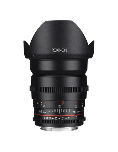 Lente Cine Rokinon 24mm T1.5 para Sony E - Alta Calidad