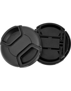 Paquete de 2 tapas de lente 58mm con pinza central ZZJMCH 2