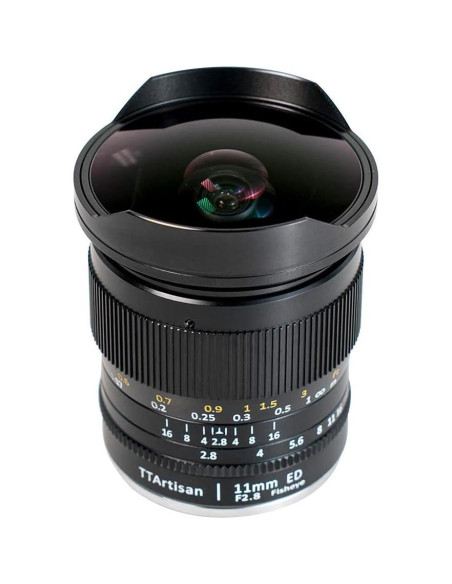 Lente Ojo de Pez TTArtisan 11mm F2.8 Full Frame Manual Lente Ojo de Pez TTArtisan 11mm F2.8 Full Frame Manual