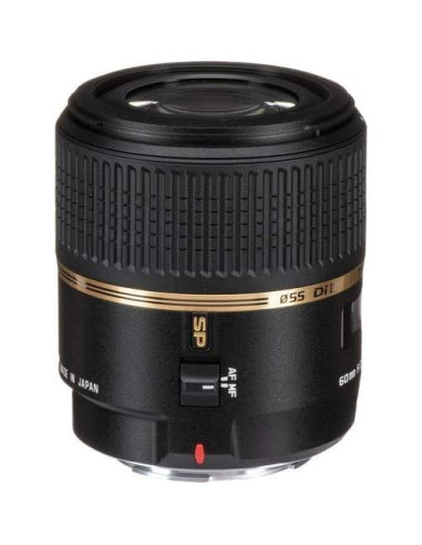 Lente Macro Tamron SP 60mm f/2 Di II para Sony A - Kit Completo