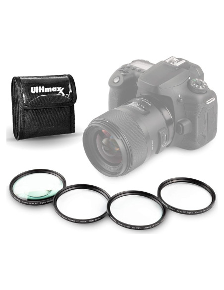 Kit de Filtros Macro Close-up HD Ultimaxx 72MM - 4 Piezas Kit de Filtros Macro Close-up HD Ultimaxx 72MM - 4 Piezas